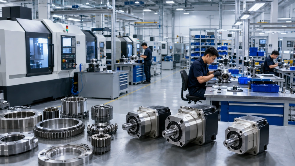 planetary gearbox manufacturer factory and production workshop