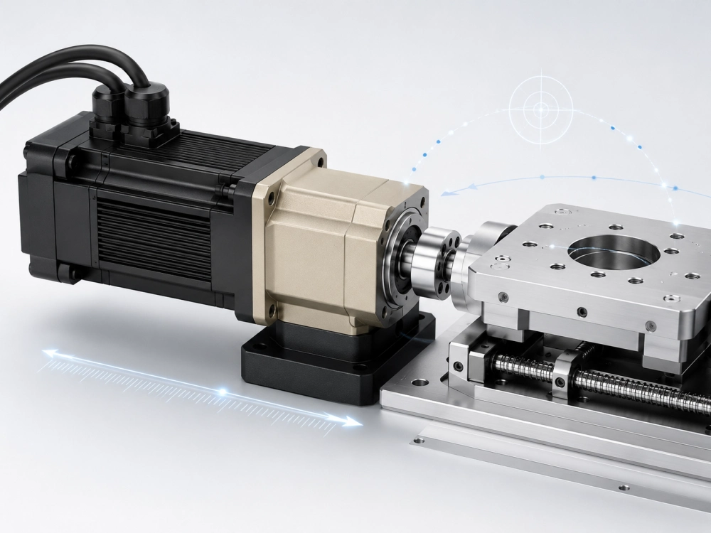 low backlash reducer for servo positioning application